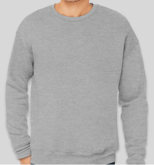 Grey Melange Sweatshirt