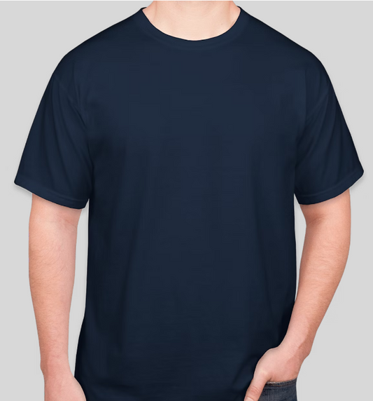 Navy Blue Crew Neck